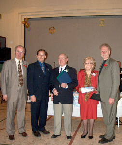 Monsieur Edgar Burke et son pouse, honors